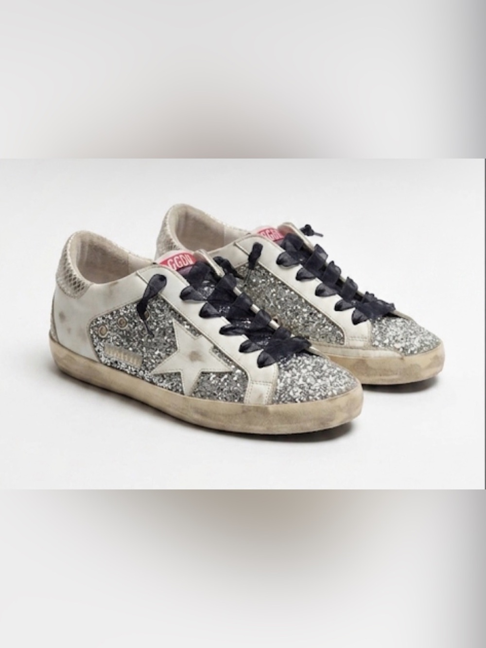 Golden Goose Glitter Sneakers superstar